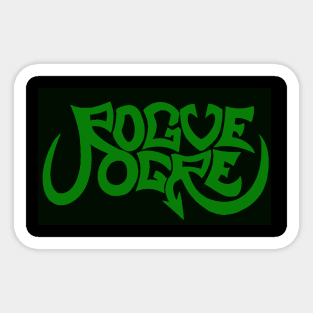 Rogue Ogre Logo Sticker